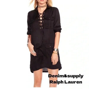 Denim & Supply Ralph Lauren Stain Caprice mini dress size M